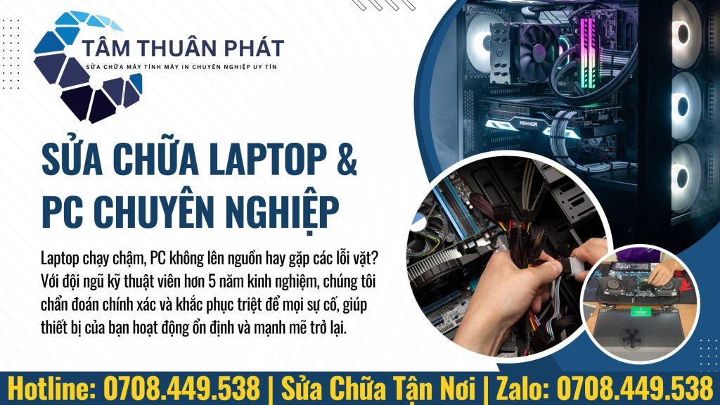 sửa máy tính tận nơi tphcm